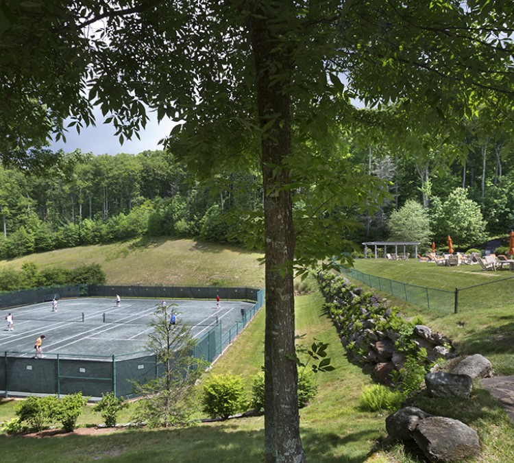 Pool and Outdoor Tennis at Trillium (Cashiers,&nbspNC)
